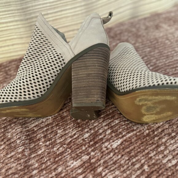 Vince Camuto Katnina Perforated Leather Bootie - Picture 3 of 4